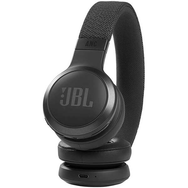 Casti JBL Live 460NC, Bluetooth, On-ear, Microfon, Noise Cancelling, negru