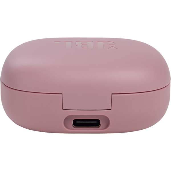 Casti JBL Wave 300TWS, True wireless, Bluetooth, In-ear, Microfon, roz