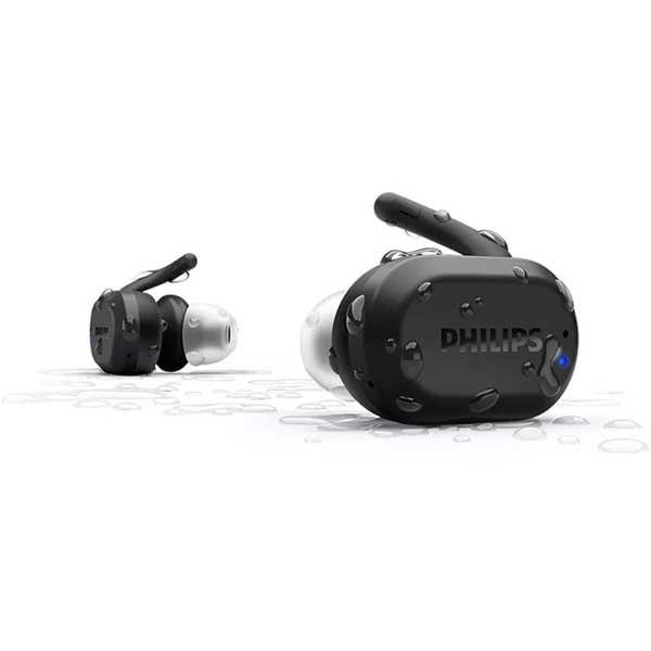 Casti PHILIPS TAA7306BK/00, True Wireless, Bluetooth, In-Ear, Microfon, Noise Cancelling, negru