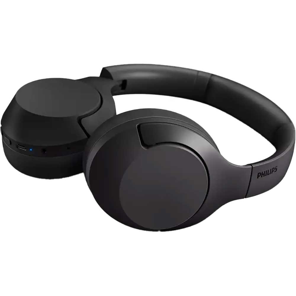 Casti PHILIPS TAH8506BK/00, Bluetooth, On-Ear, Microfon, Noise Cancelling, negru