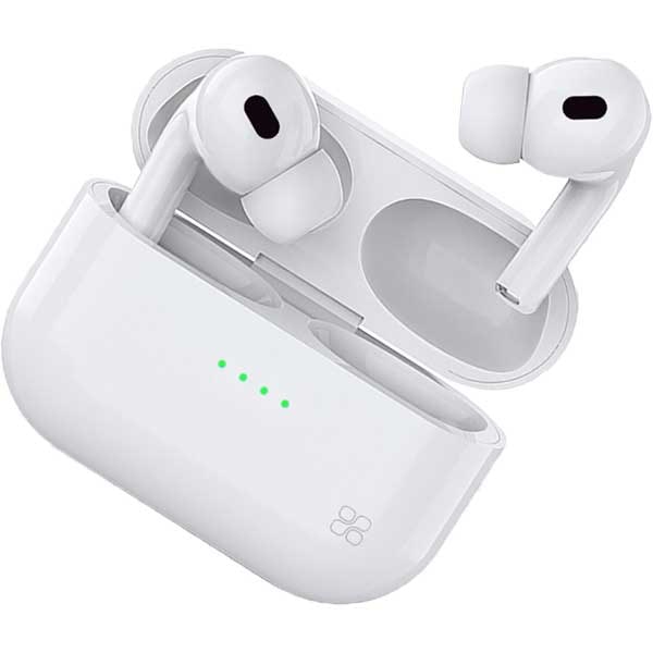 Casti PROMATE Harmoni, True Wireless, Bluetooth, In-Ear, Microfon, alb
