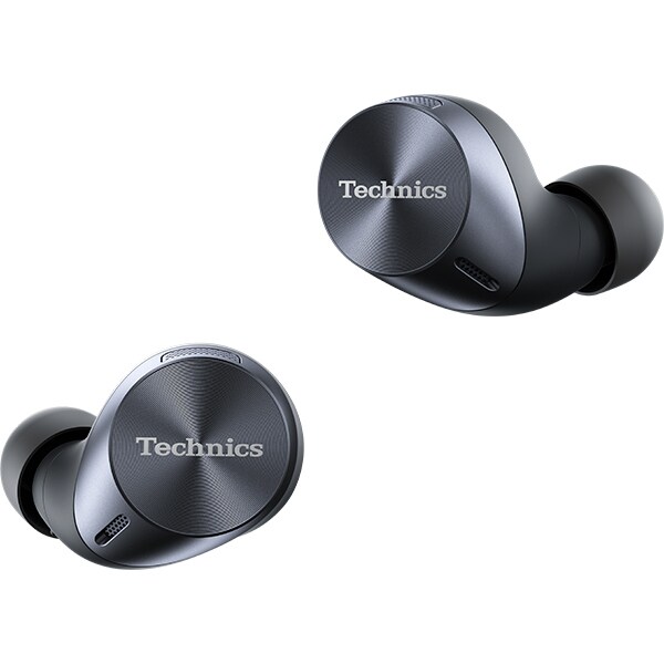 Casti TECHNICS EAH-AZ60E, True Wireless, Bluetooth, In-ear, Microfon, Noise Cancelling, negru