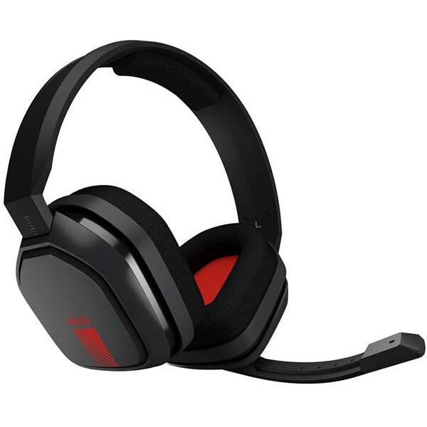 Casti Gaming ASTRO A10, stereo, 3.5mm, gri-rosu PC