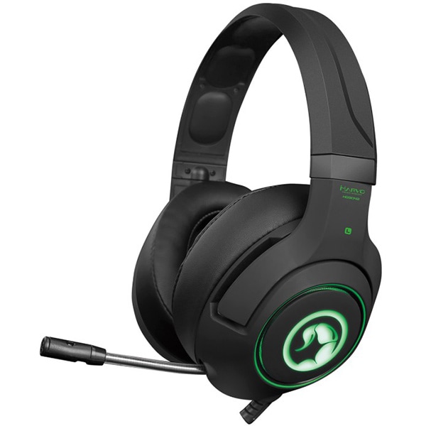 Casti Gaming MARVO HG9042, 7.1 surround, USB, negru-verde