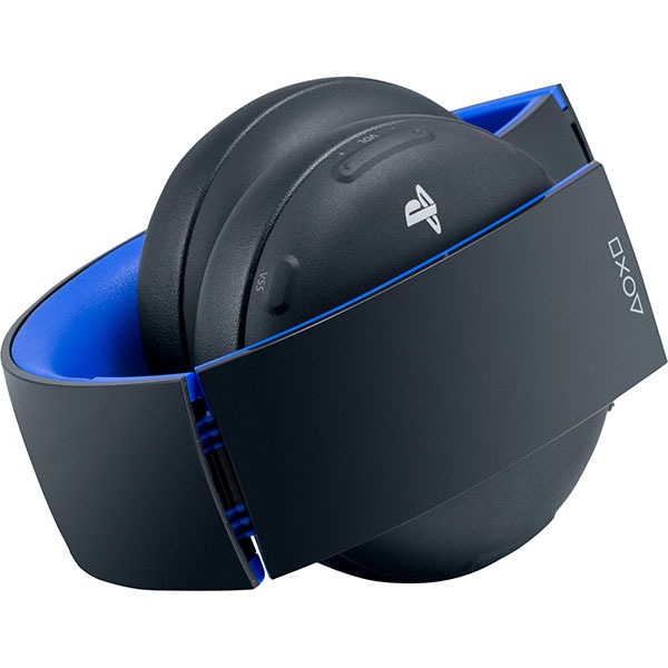 Casti gaming wireless SONY PlayStation (PS4) Stereo 2.0, Negru - Albastru
