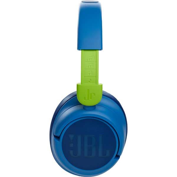 Casti pentru copii JBL JR460NC, Bluetooth, Over-ear, Microfon, Noise cancelling, albastru