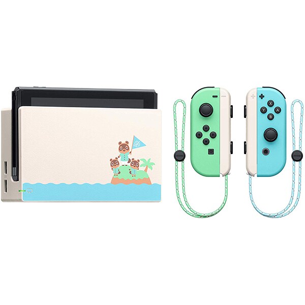 Consola NINTENDO Switch (Joy-Con Pastel Green/Blue) Animal Crossing: New Horizons (cod download)