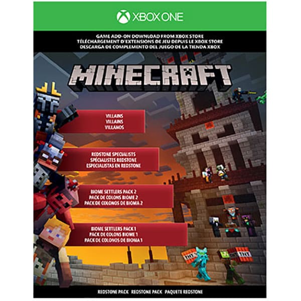 Consola MICROSOFT Xbox One S 1TB, Custom Minecraft + joc Minecraft + DLC Redstone Pack (coduri download)