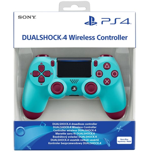 Controller Wireless SONY PlayStation DualShock 4 V2, Berry Blue