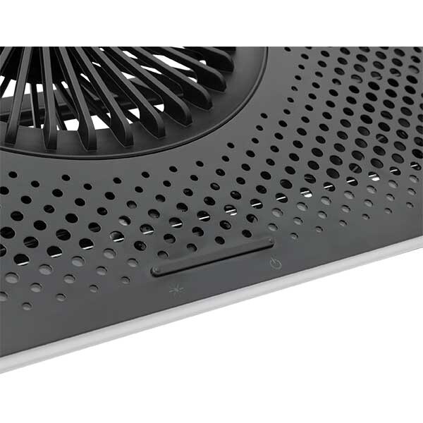 Cooler laptop gaming WHITE SHARK Ice Master RGB GCP-33, 15.6", gri-negru