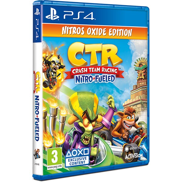 Crash Team Racing Nitro-Fueled Nitros Oxide Edition PS4