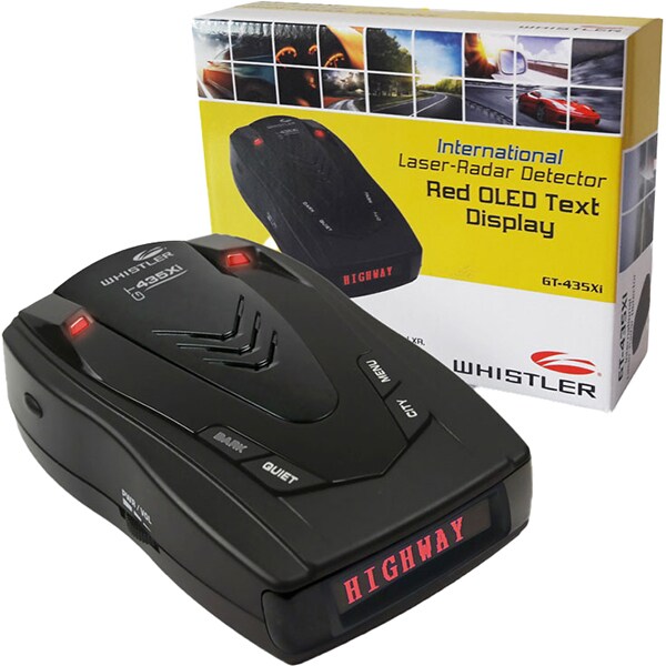Detector radar WHISTLER GT 435Xi, banda detectie X, K, KA, Laser