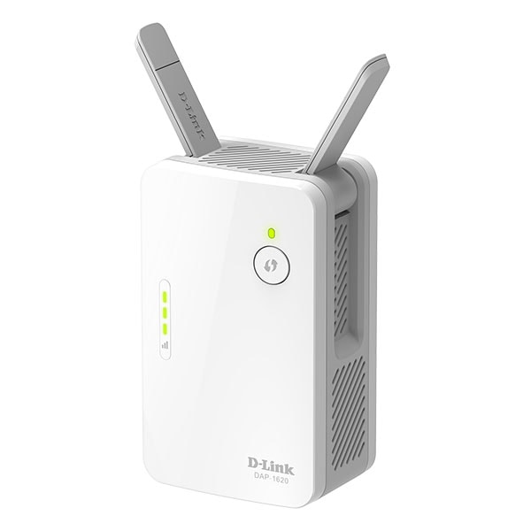 Wireless Range Extender D-LINK AC1300 DAP-1620, Dual-Band 400 + 867 Mbps, alb