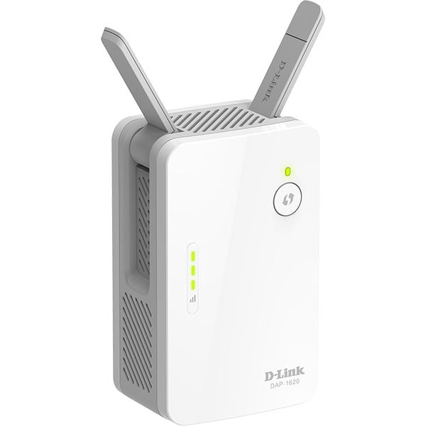Wireless Range Extender D-LINK AC1300 DAP-1620, Dual-Band 400 + 867 Mbps, alb