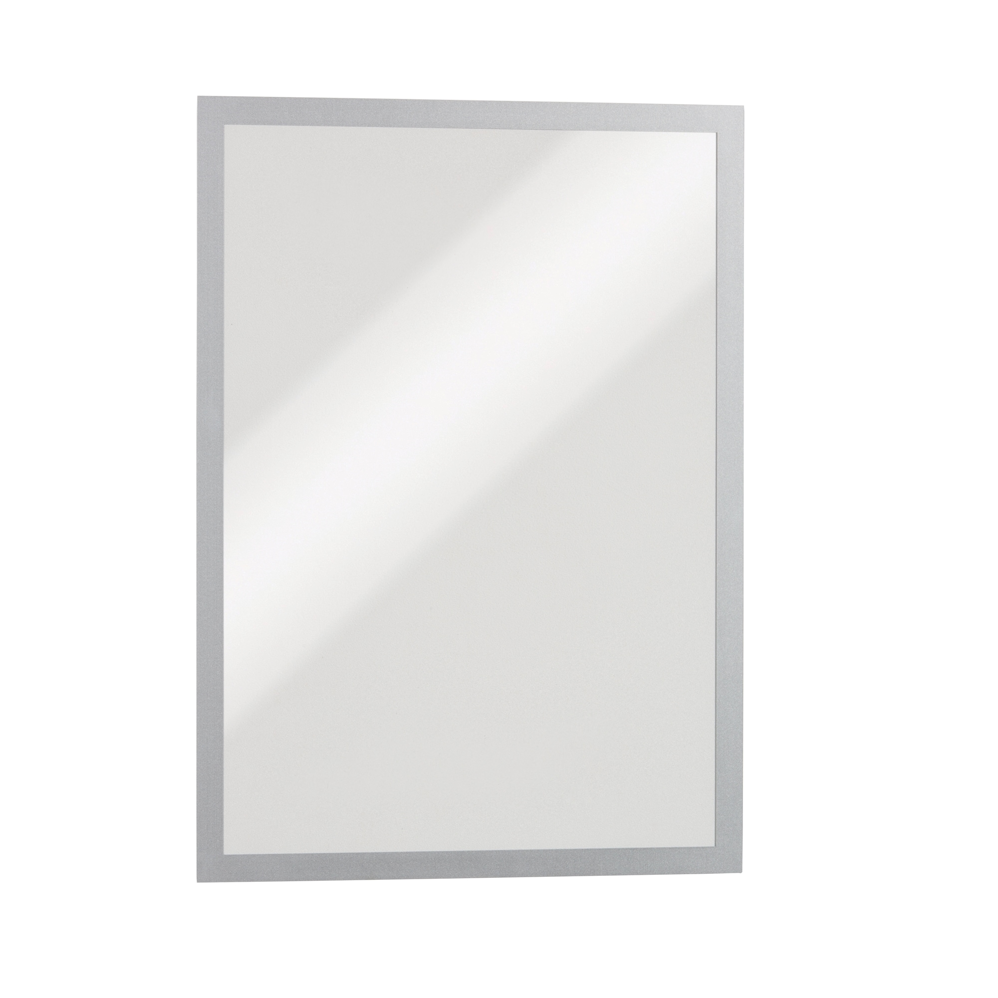 Display magnetic DURABLE Duraframe, A4, 5 bucati, argintiu