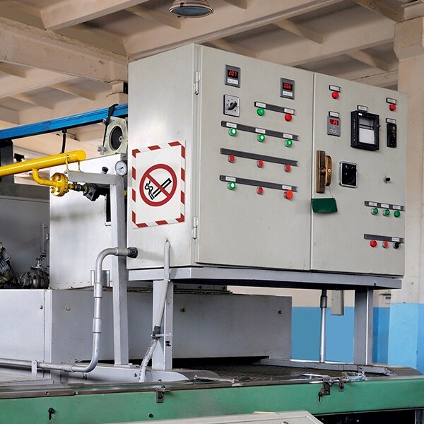 Display magnetic DURABLE Security, A4, 2 bucati, alb-rosu