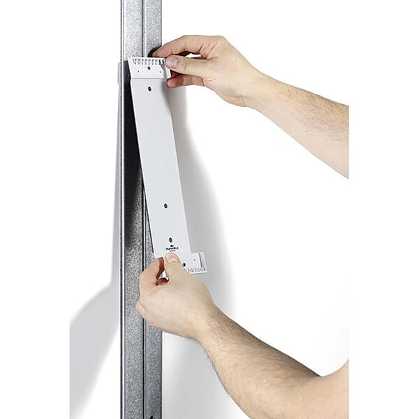 Sistem de prezentare pentru perete DURABLE Magnetic Wall, 10 display-uri, negru