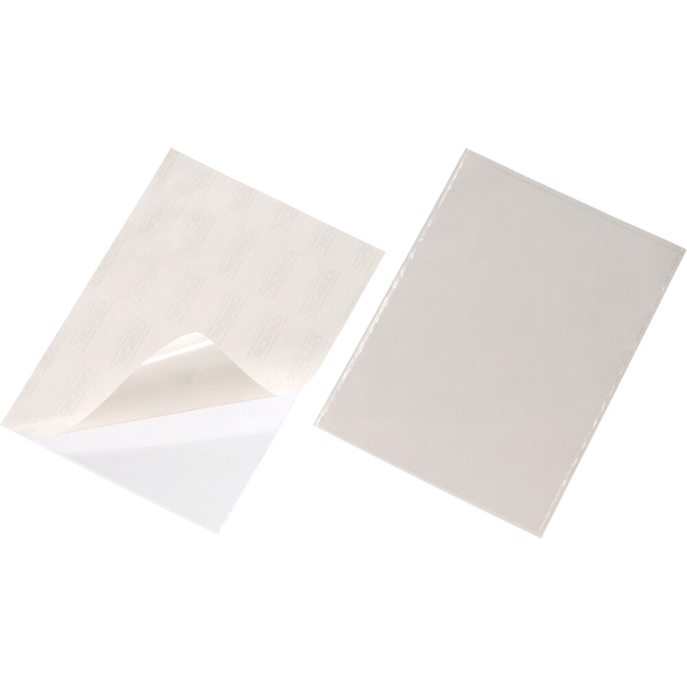 Buzunar autoadeziv DURABLE Pocketfix, 297 x 210 mm, 3 bucati, transparent