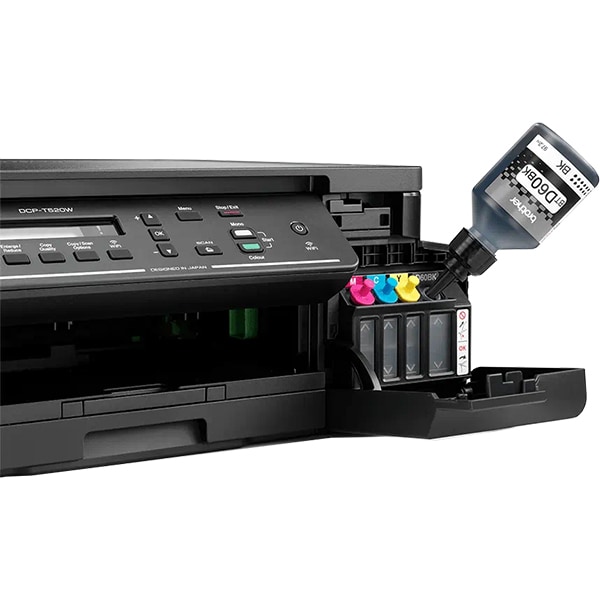 Multifunctional inkjet color BROTHER DCP-T520W CISS, A4, USB, Wi-Fi