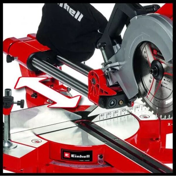 Debitor metal EINHELL TE-SM 36/210 Li - Solo, 36V 3800RPM, fara acumulator, rosu