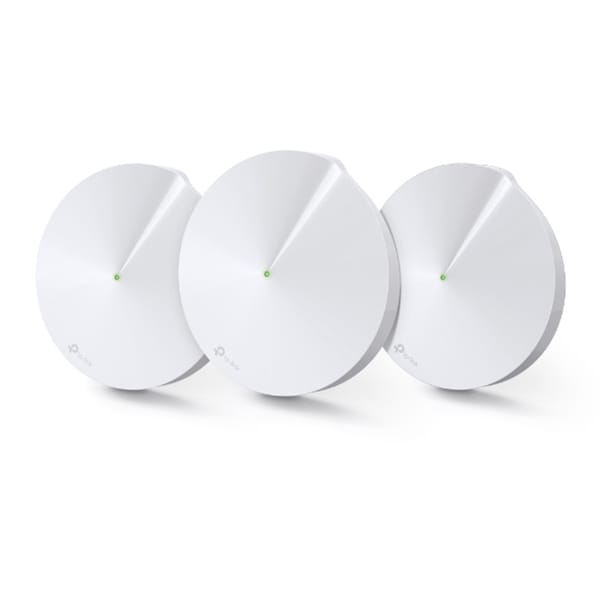 Sistem Wireless Mesh Gigabit TP-LINK DECO M5, Dual-Band 400 + 867 Mbps, 3 Buc, alb