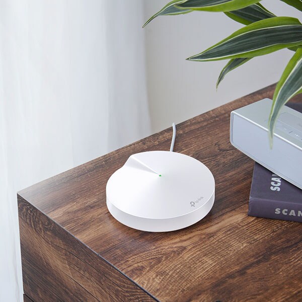 Sistem Wireless Mesh Gigabit TP-LINK DECO M5, Dual-Band 400 + 867 Mbps, 3 Buc, alb