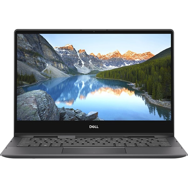 Laptop 2 in 1 DELL Inspiron 7391, Intel Core i7-10510U pana la 4.9GHz, 13.3" UHD Touch, 16GB, SSD 512GB, Intel UHD Graphics, Free DOS, negru