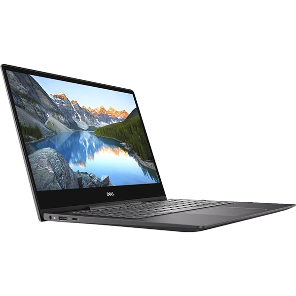 Laptop 2 in 1 DELL Inspiron 7391, Intel Core i7-10510U pana la 4.9GHz, 13.3" UHD Touch, 16GB, SSD 512GB, Intel UHD Graphics, Free DOS, negru