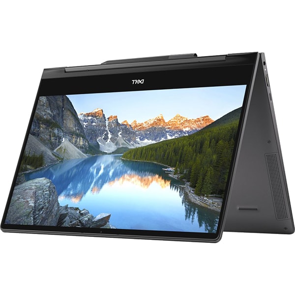 Laptop 2 in 1 DELL Inspiron 7391, Intel Core i7-10510U pana la 4.9GHz, 13.3" UHD Touch, 16GB, SSD 512GB, Intel UHD Graphics, Free DOS, negru
