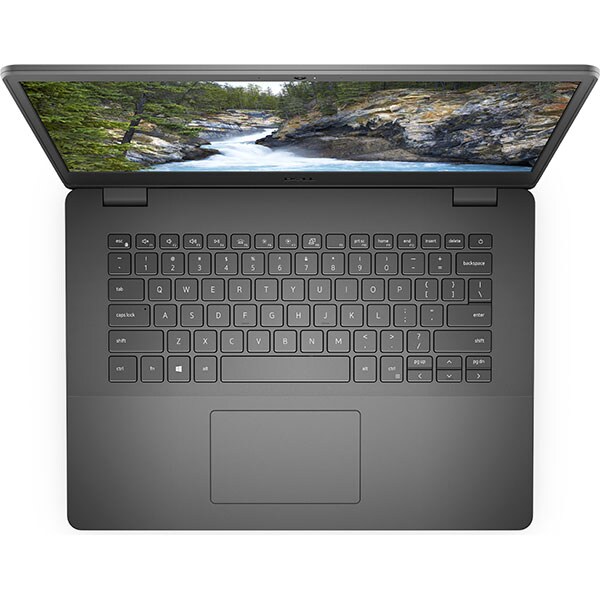 Laptop DELL Vostro 3400, Intel Core i5-1135G7 pana la 4.2GHz, 14" Full HD, 8GB, SSD 256GB, Intel Iris Xe Graphics, Windows 10 Pro, negru