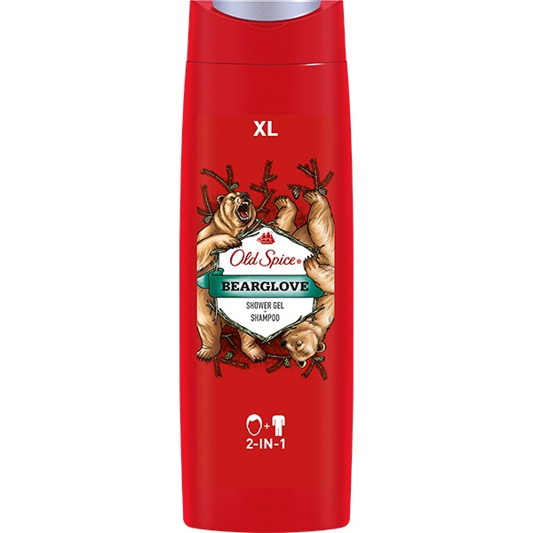 Gel de dus 2in1 OLD SPICE Bearglove, 400ml