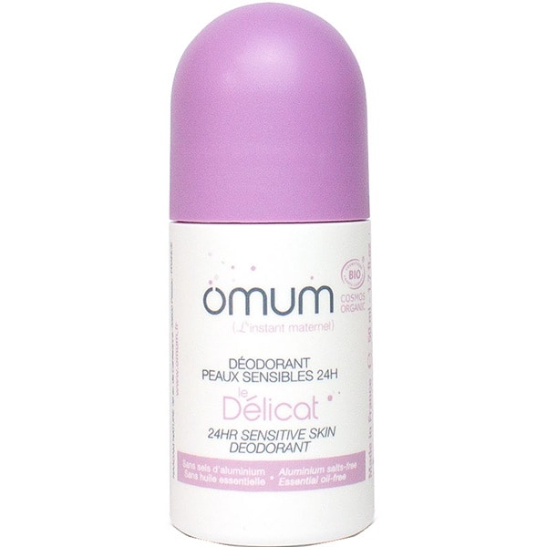 Deodorant roll-on organic pentru piele sensibila OMUM Le Delicat, 50ml