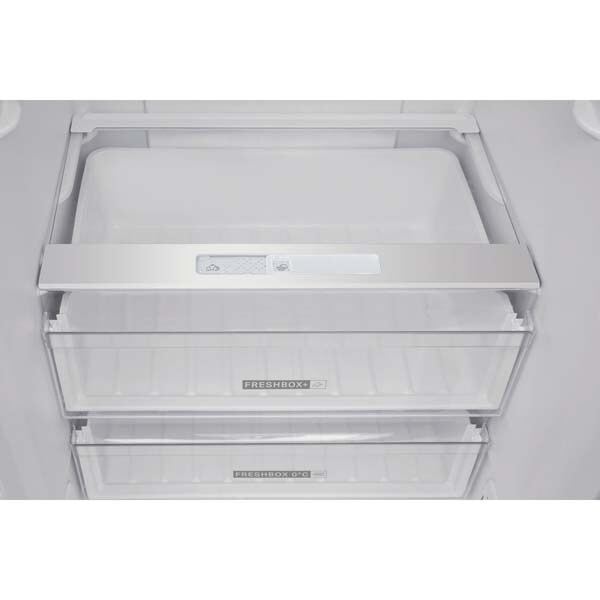 Combina frigorifica WHIRLPOOL W7 811I W, Total NoFrost, 338 l, H 189 cm, Clasa E, 6th Sense, alb
