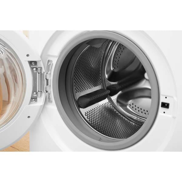 Masina de spalat rufe frontala INDESIT BWE 81284X W EU, Push & Wash, 8kg, 1200rpm, Clasa A+++, alb