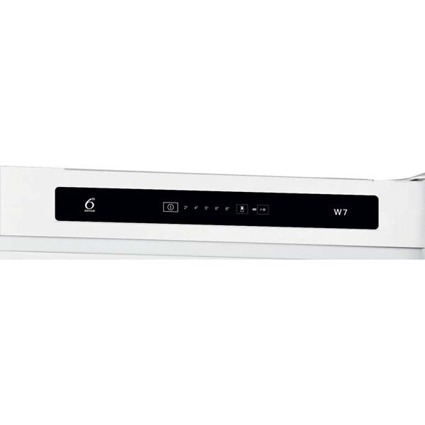 Combina frigorifica WHIRLPOOL W7 811I W, Total NoFrost, 338 l, H 189 cm, Clasa E, 6th Sense, alb