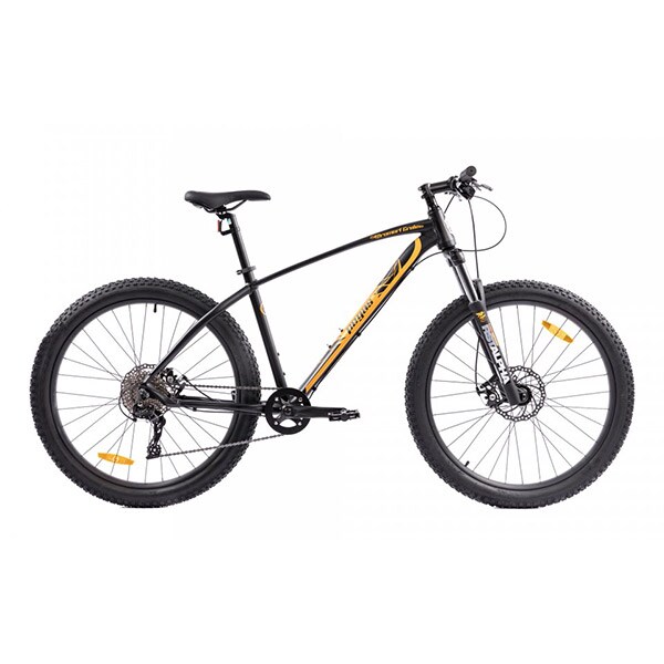 Bicicleta Mountain Bike PEGAS Drumuri Grele 17, Negru-Rosu