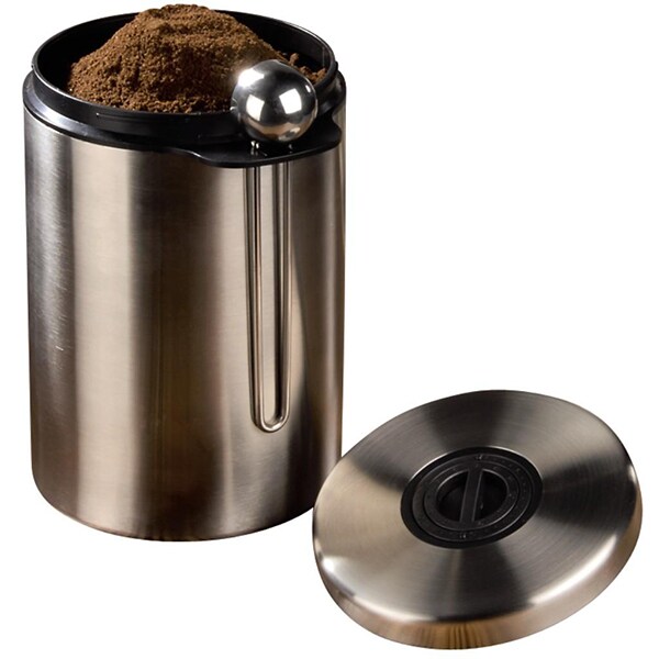 Recipient depozitare cafea XAVAX 111149, inox, argintiu