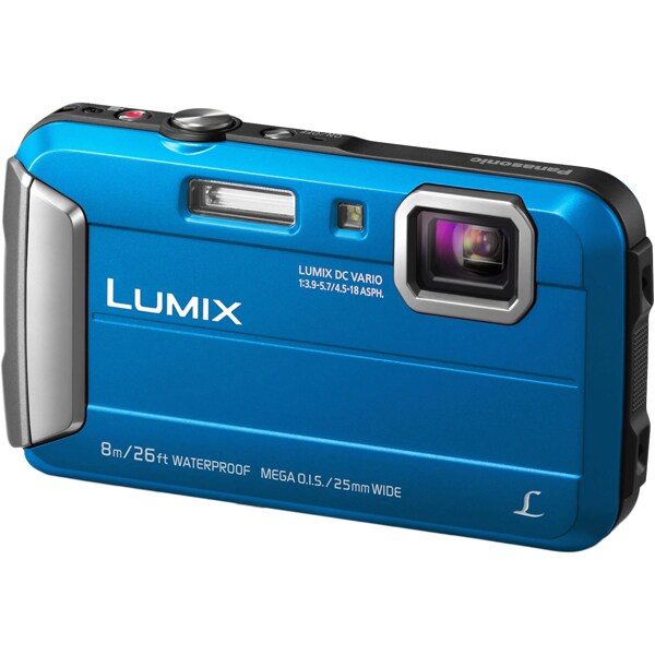 Aparat foto digital PANASONIC Lumix DMC-FT30, 16.1 MP, HD, negru