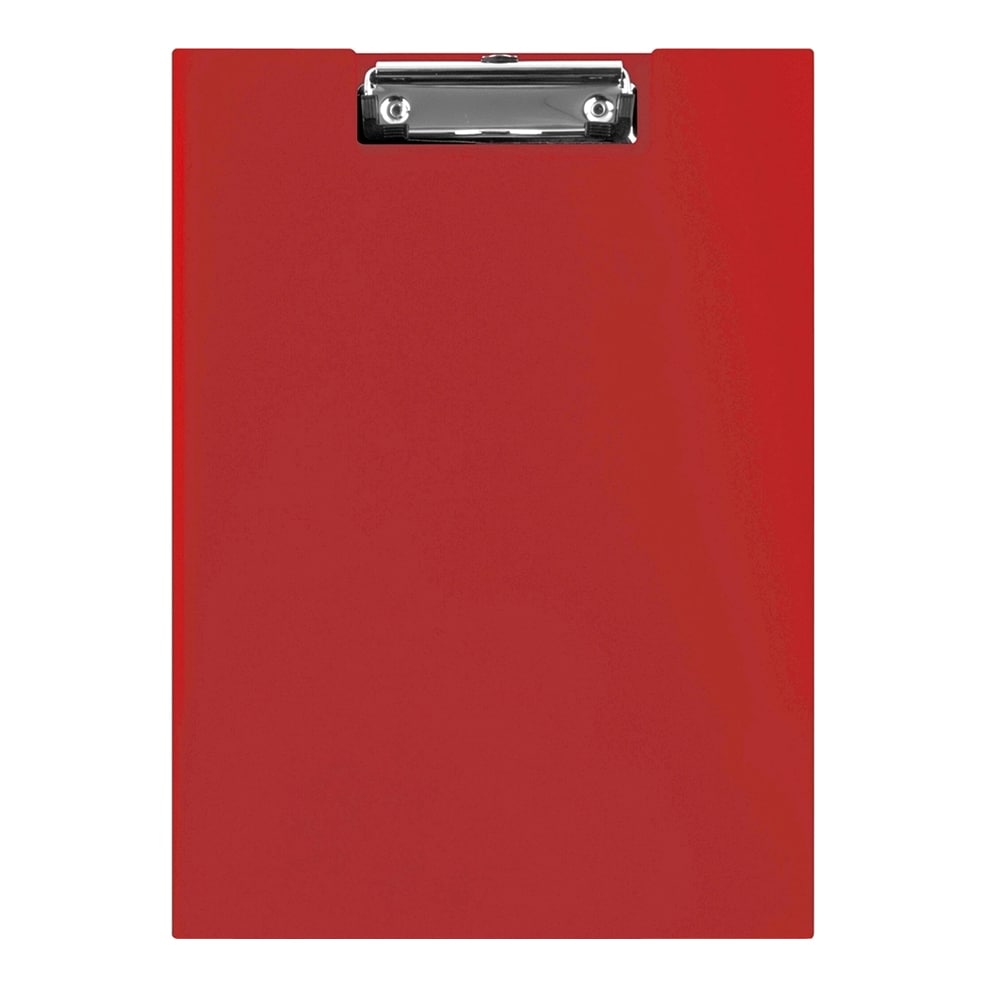 Clipboard dublu DONAU, A4, carton plastifiat, rosu