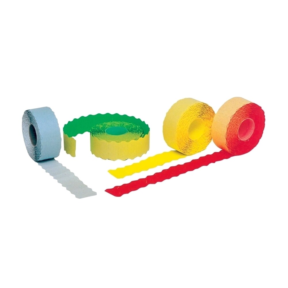 Etichete autoadezive pentru marcatoare ROMPRIX, galben, 22 x 12 mm, 1000 etichete/rola