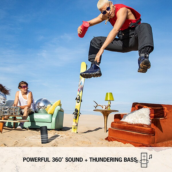 Boxa portabila ULTIMATE EARS Megaboom 3, 984-001404, Bluetooth, Waterproof, Sunet 360, Deep Bass, albastru