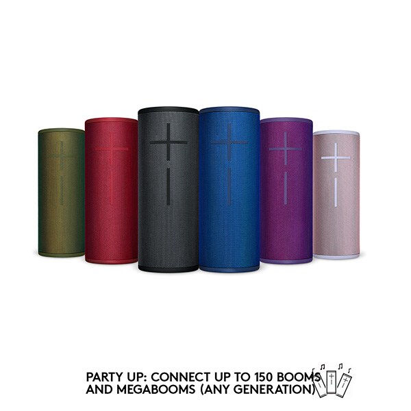 Boxa portabila ULTIMATE EARS Megaboom 3, 984-001404, Bluetooth, Waterproof, Sunet 360, Deep Bass, albastru