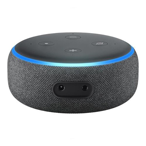 Boxa inteligenta AMAZON Echo Dot 3rd Gen, Amazon Alexa, Bluetooth, Wi-Fi, negru