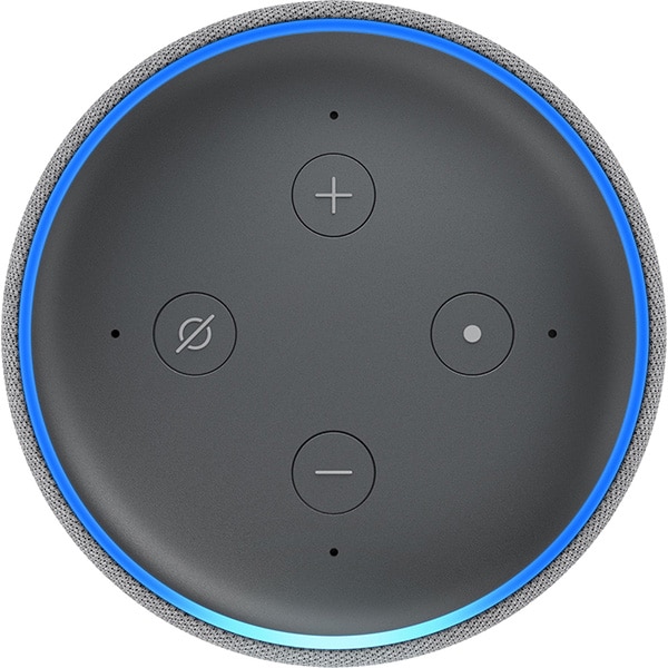 Boxa inteligenta AMAZON Echo Dot 3nd Gen, Amazon Alexa, Bluetooth, Wi-Fi, gri