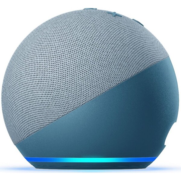 Boxa inteligenta AMAZON Echo Dot 4, Control Voce Alexa, Bluetooth, Wi-Fi, albastru