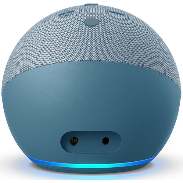 Boxa inteligenta AMAZON Echo Dot 4, Control Voce Alexa, Bluetooth, Wi-Fi, albastru