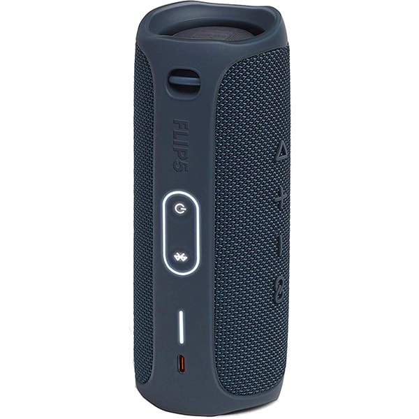 Boxa portabila JBL Flip 5, Bluetooth, PartyBoost, Waterproof, albastru