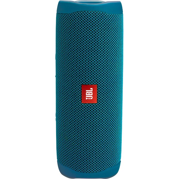 Boxa portabila JBL Flip 5, Bluetooth, PartyBoost, Waterproof, albastru deschis