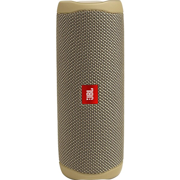 Boxa portabila JBL Flip 5, Bluetooth, PartyBoost, Waterproof, bej