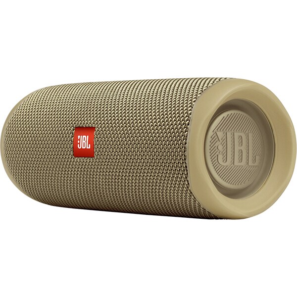 Boxa portabila JBL Flip 5, Bluetooth, PartyBoost, Waterproof, bej